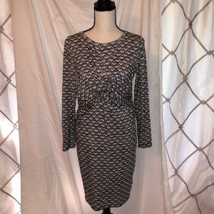 LIKE NEW | Gap | Black & White Comfy Sweater dress